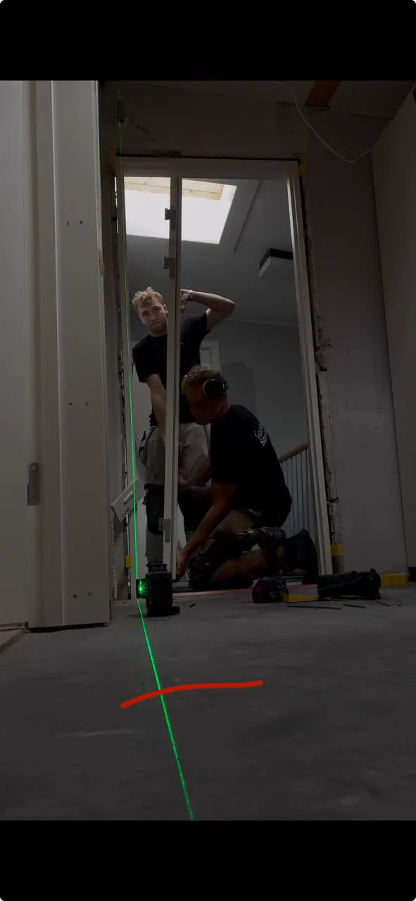 Montering med laserpræcision